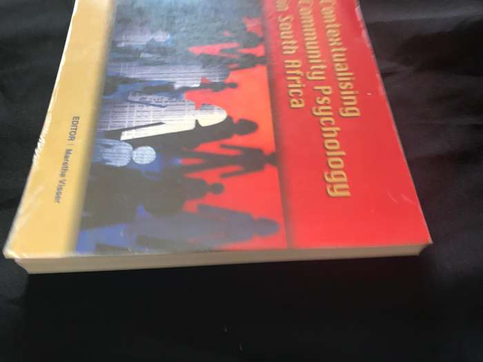 CONTEXTUALISING COMMUNITY PSYCHOLOGY IN SOUTH AFRICA M. Visser