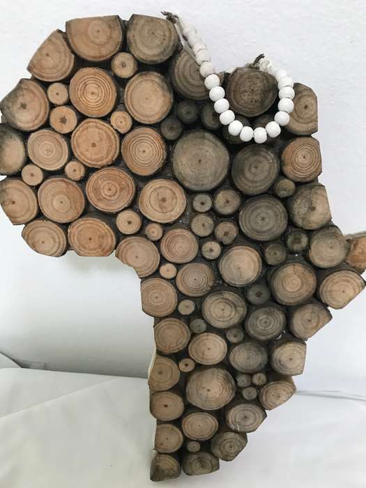 Wooden wall sculpture Africa