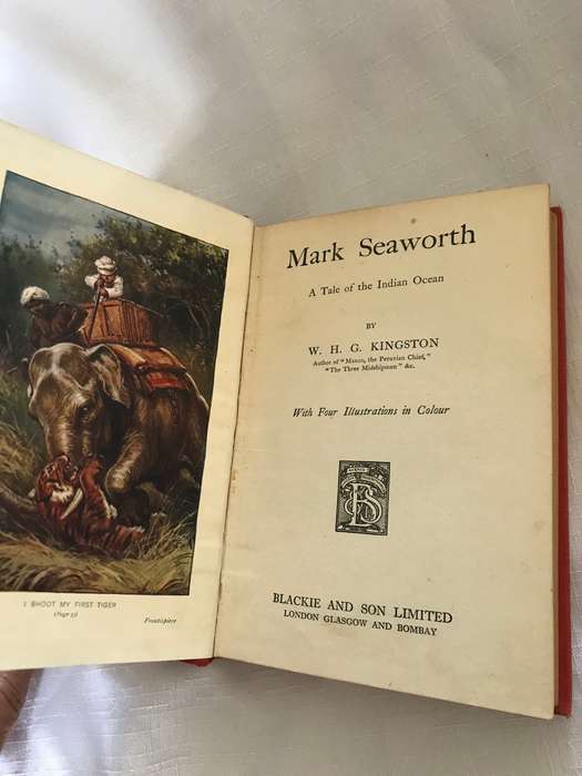 Mark Seaworth: A Tale of the Indian Ocean by William Henry Giles KingstonHardback