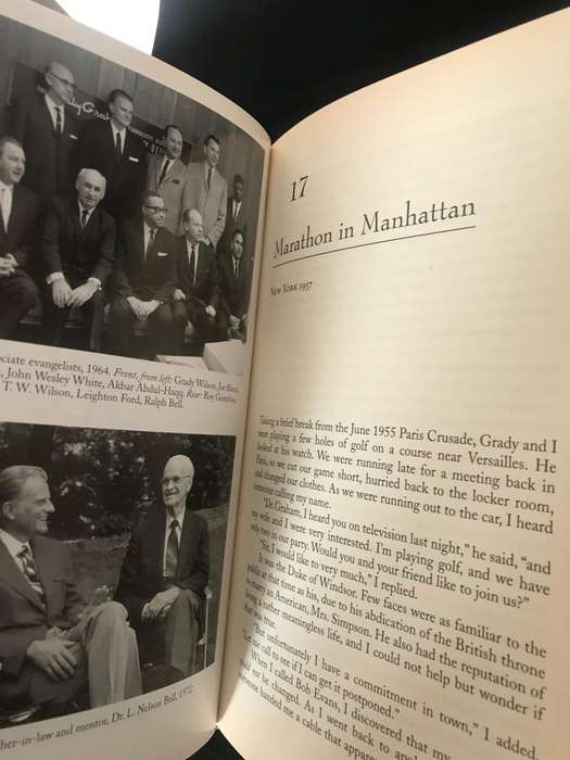 Signed Copy Billy Graham The Holy Spirit Rare find and added bonus Autobiography Just as I am