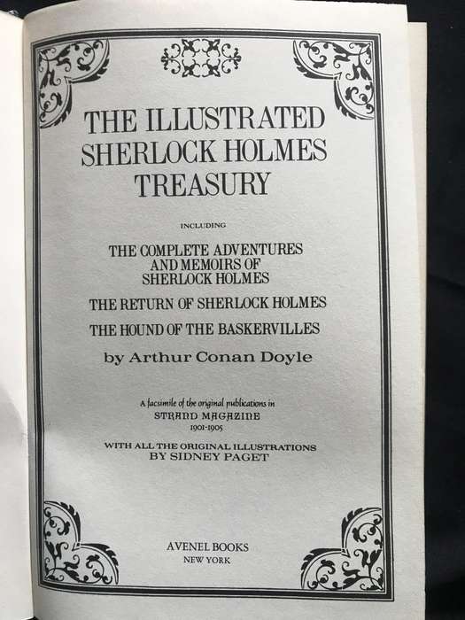The Illustrated Sherlock Holmes Treasury by Arthur Conan Doyle