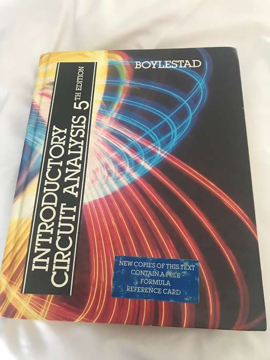 Introductory Circuit Analysis Hard Back Book