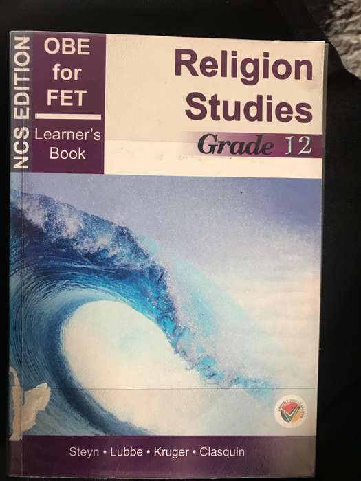 Grade 12 Religious Studies NCS edition OBE for FET learners book