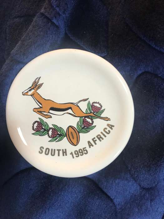 Memorabilia 1995 World cup Skottelbraai/Enamel and book
