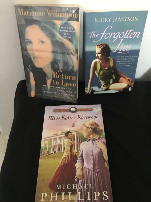 Novels x 3 books