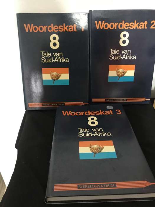 Wereldspektrum 8 Tale van Suid-Afrika Woordeskat 1, 2 en 3