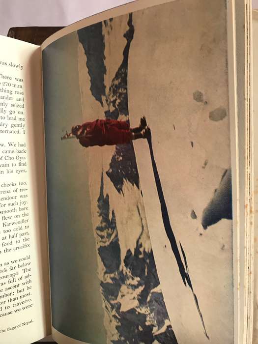 Cho Oyu by Herbert Tichy 1957  36 plates inside Actual Climb of Mountain Experience Documented