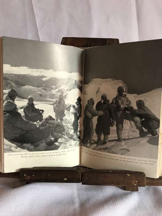 Cho Oyu by Herbert Tichy 1957  36 plates inside Actual Climb of Mountain Experience Documented