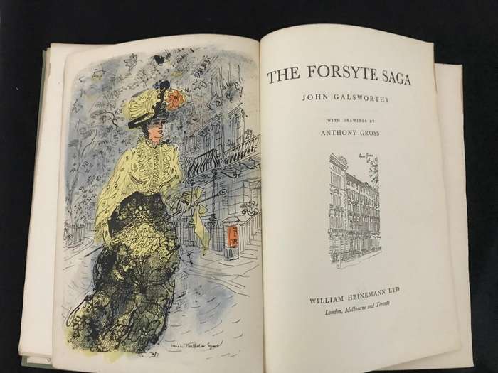 The Forsyte Saga by John Galswaorthy 1950