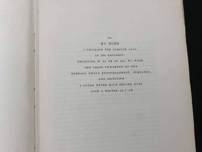 The Forsyte Saga by John Galswaorthy 1950