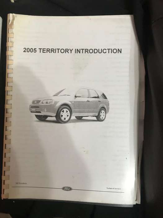Ford Ranger Introduction manuals x 4