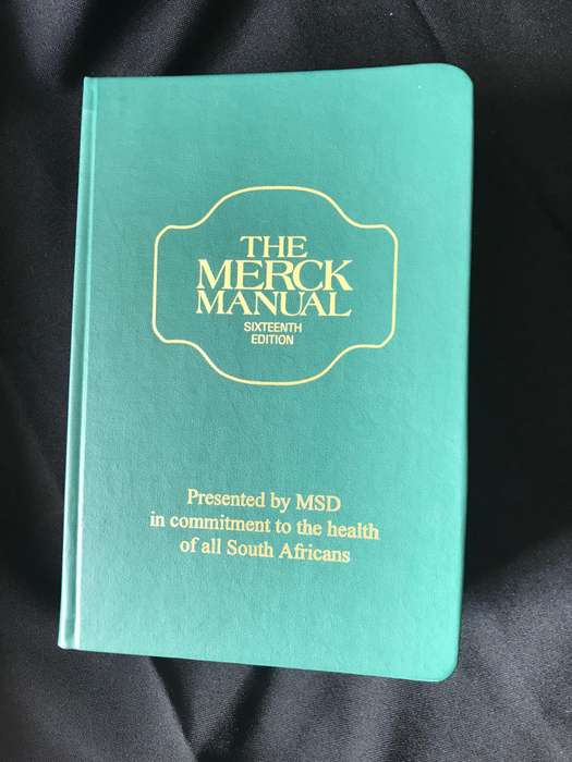 The Merck Manual 15th ed 1987 and 16th edition 1992