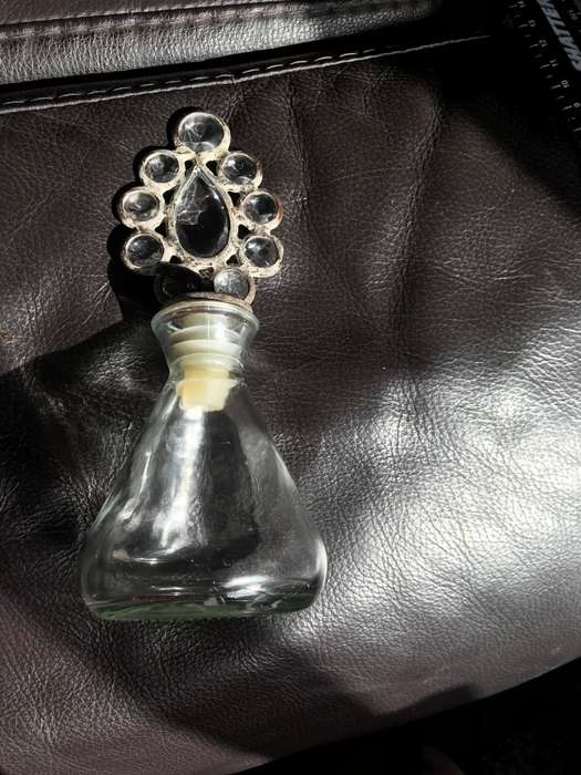 Clear glass bottles with Decorative Collectable props