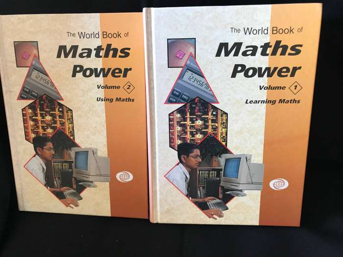 The World Book of Maths Power: Vol. 1 & 2 [Hardcover] [set of 2 books]