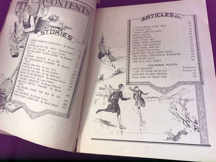 The Schoolgirls' Own Annual 1938 old vintage