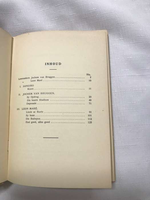 Nuwe Afrikaanse Kortverhale by Sangiro , Bruggen, J v. 1932