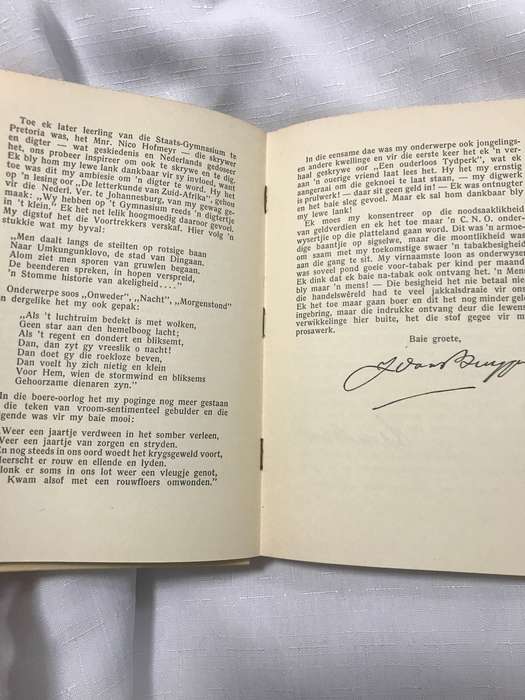 Nuwe Afrikaanse Kortverhale by Sangiro , Bruggen, J v. 1932