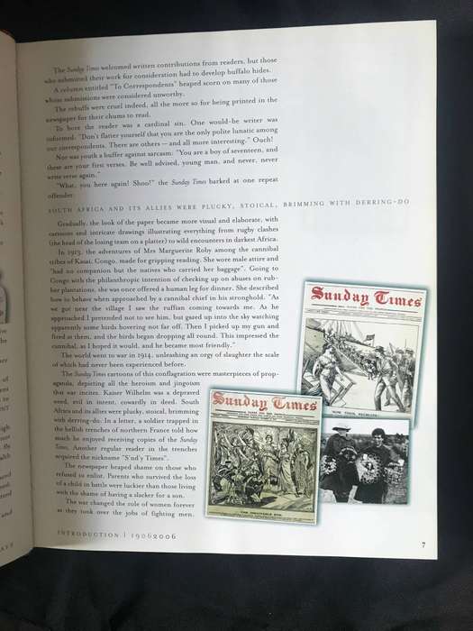 A Century of Sundays 1906-2006, 100 Years Of Breaking News In The Sunday Times Dreyer,Nadine