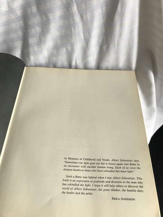 The World of Albert Schweitzer, A Book of Photographs by Erica Anderson, Renowned Scientist, Theolog
