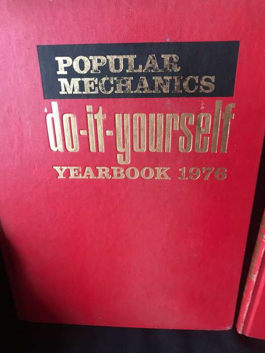 Popular Mechanics do-it-yourself lot 7 books