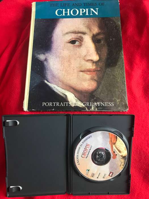 Chopin : The Life and Times of Chopin (portraits of greatness)1967 Book and DVD Piano concerto 1 & 2