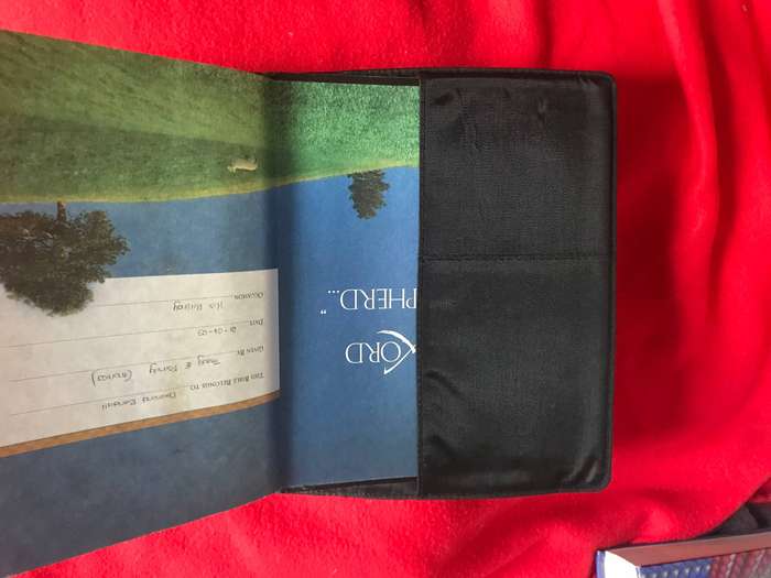 The Holy Bible New King James with leather cover