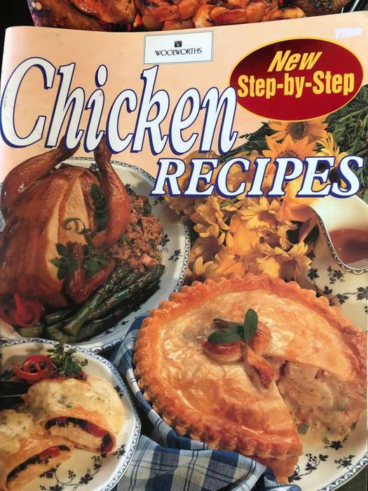 Recipe books x 8
