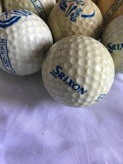 Srixon 22 golf balls used
