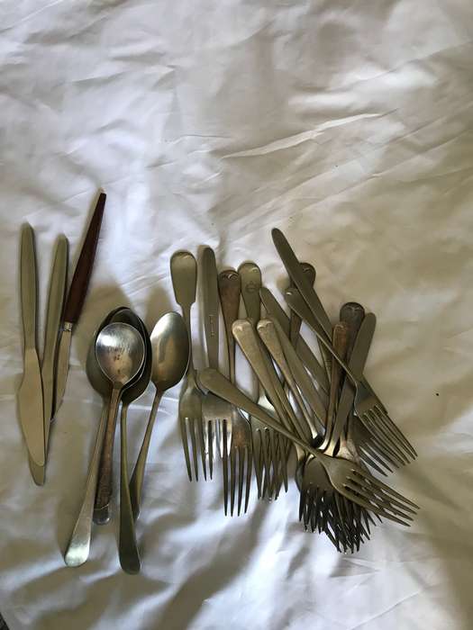 Lot of cutlery