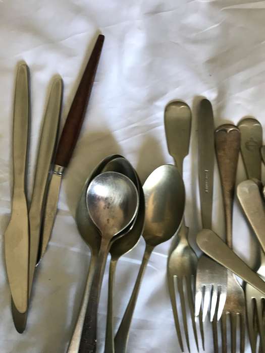 Lot of cutlery