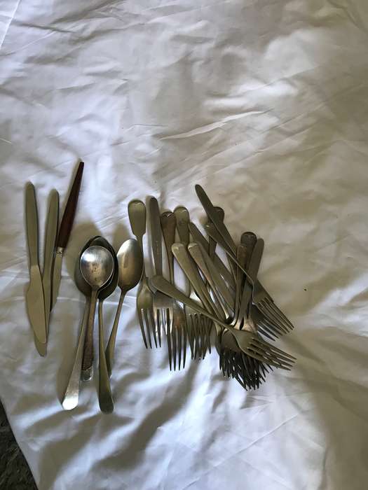 Lot of cutlery