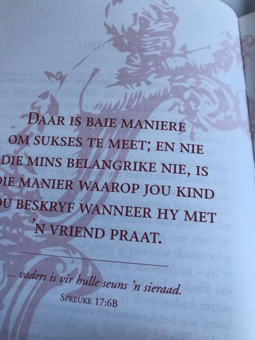 Daaglikse Seeninge spesiaal vir pas