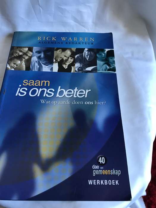saam is ons beter Rick Warren