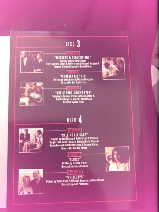 The Sopranos complete series 4 DVD