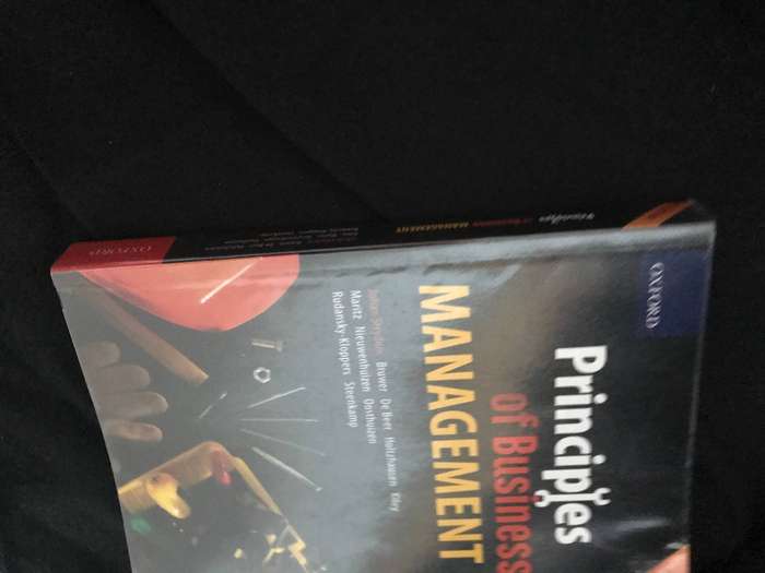 Principles of Business MANAGEMENT 4th edition Johan Strydom