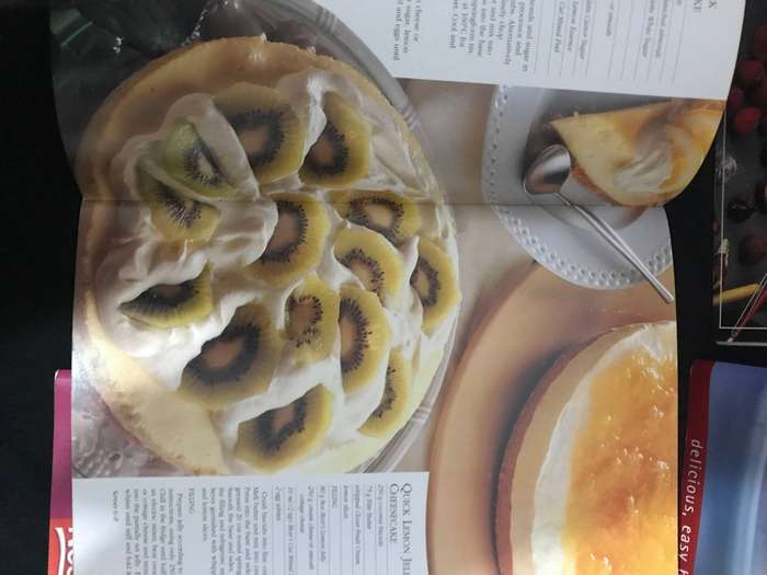 Desserts and cake recipes books Lot 4