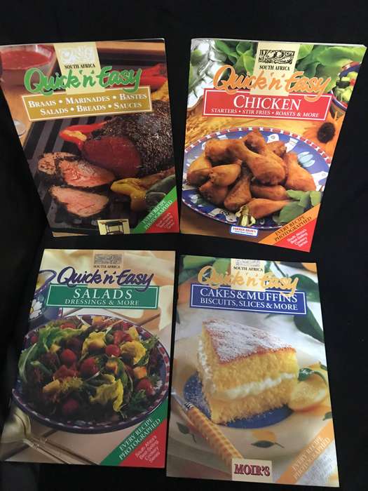 Quick and Easy recipes lot 4 books