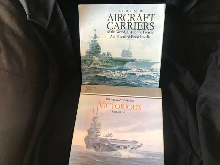 THE AIRCRAFT CARRIER VICTORIOUS  Ross Watton Aircraft Carriers of the World 1914 by Roger Chesneau