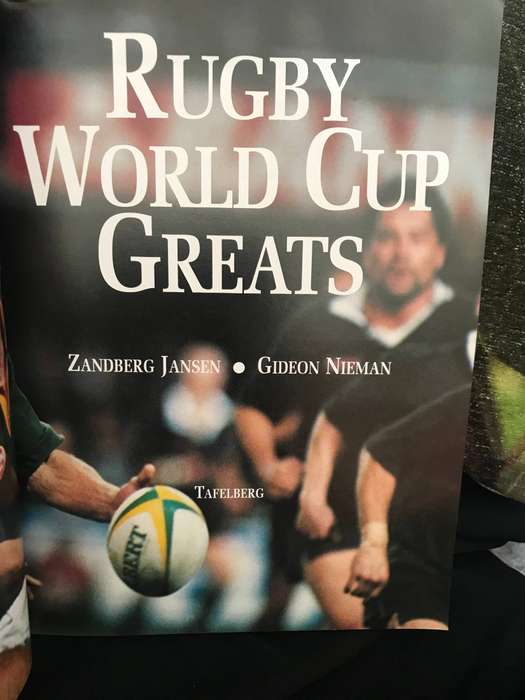 Springbok SAGA A pictorial history from 1891 and Rugby  World Cup Greats by Z Jansen, Gideon Nieman