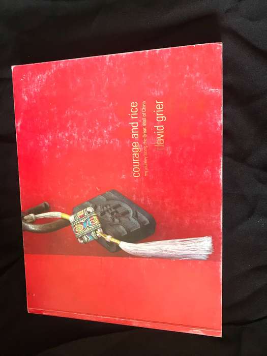 David Grier Lot 2 SIGNED Books:    Hope in Thyme & Courage and rice