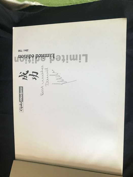 David Grier Lot 2 SIGNED Books:    Hope in Thyme & Courage and rice