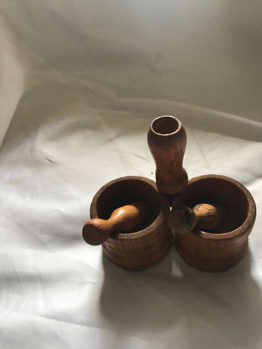 vintage Kitchen Gadget Wooden Pestle Mashing Spice Multifunctional