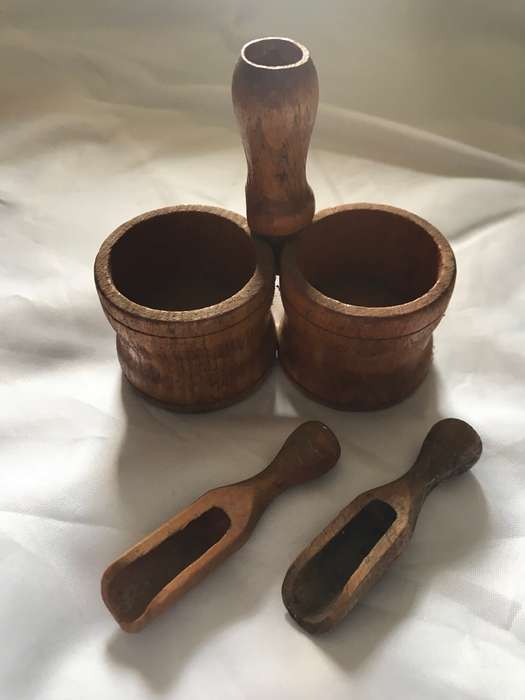 vintage Kitchen Gadget Wooden Pestle Mashing Spice Multifunctional
