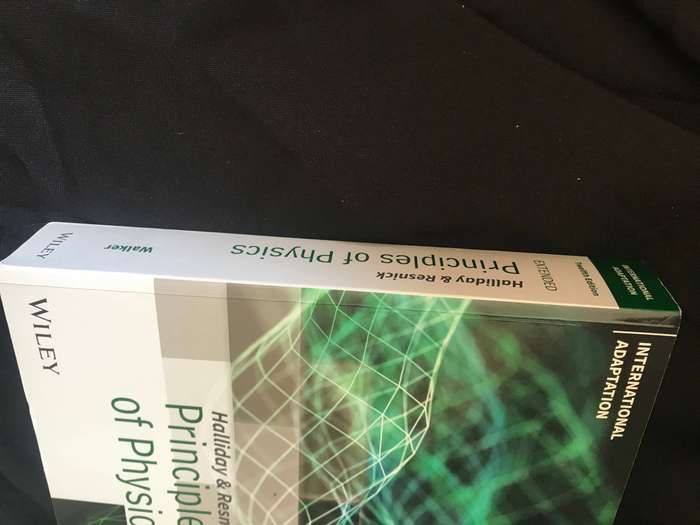 PRINCIPLES OF PHYSICS EXTENDED  12 edition by HALLIDAY