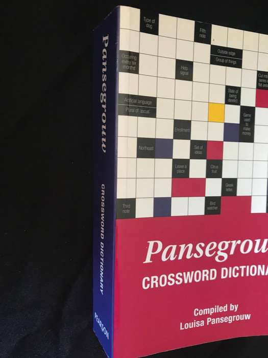 Pansegrouw's Crossword Dictionary