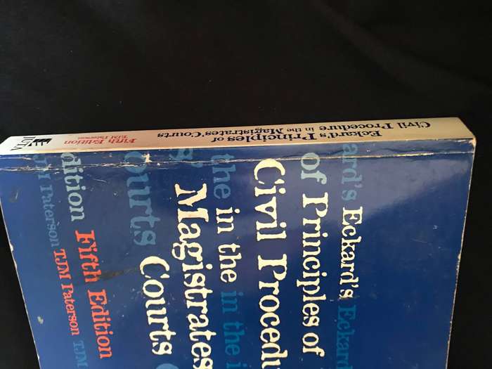 Eckard's Principles of Civil Procedure in the Magistrates' Courts (Paperback, 5th Revised edition)