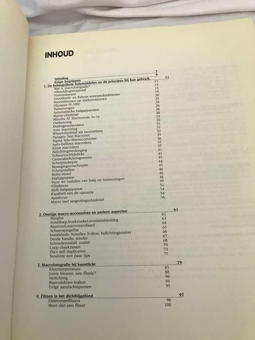 Handboek MACRO FOTOGRAFIE de wondere wereld van het kleine  Door John Pootjes