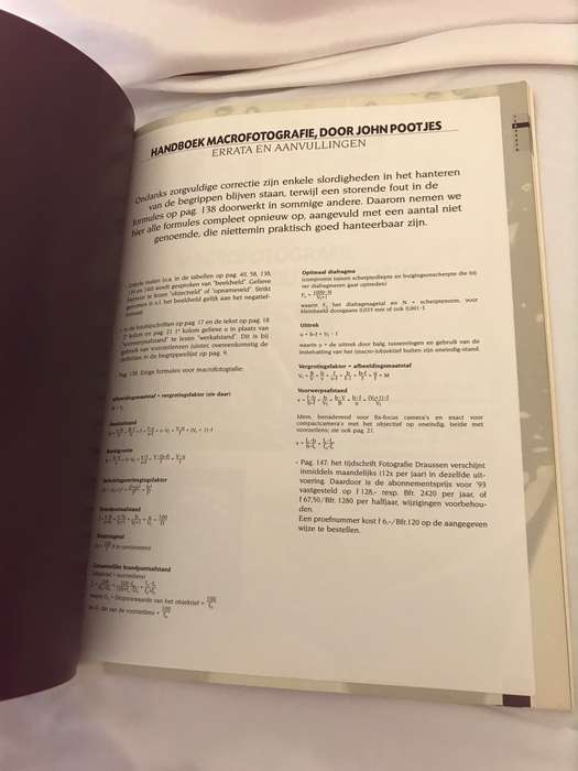 Handboek MACRO FOTOGRAFIE de wondere wereld van het kleine  Door John Pootjes