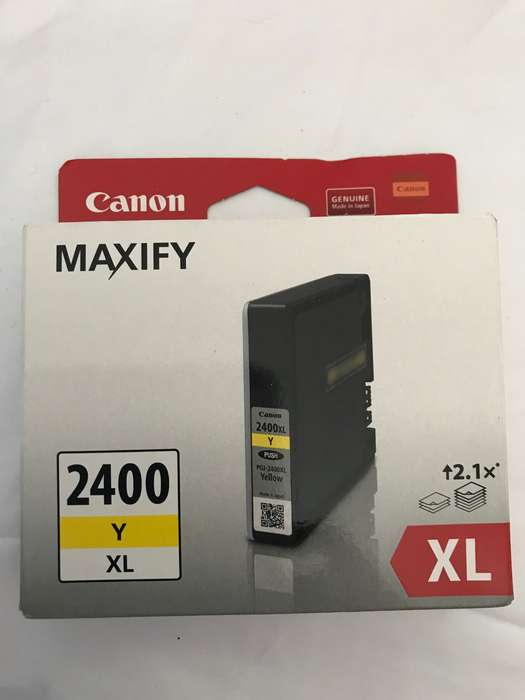 Cartridge Canon 2400 Yellow XL sealed