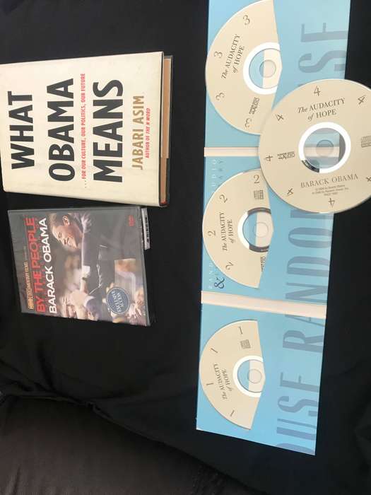 What Obama Means: . . . For Our Culture, Our Politics, Our Future & The Audacity of Hope & DVD New